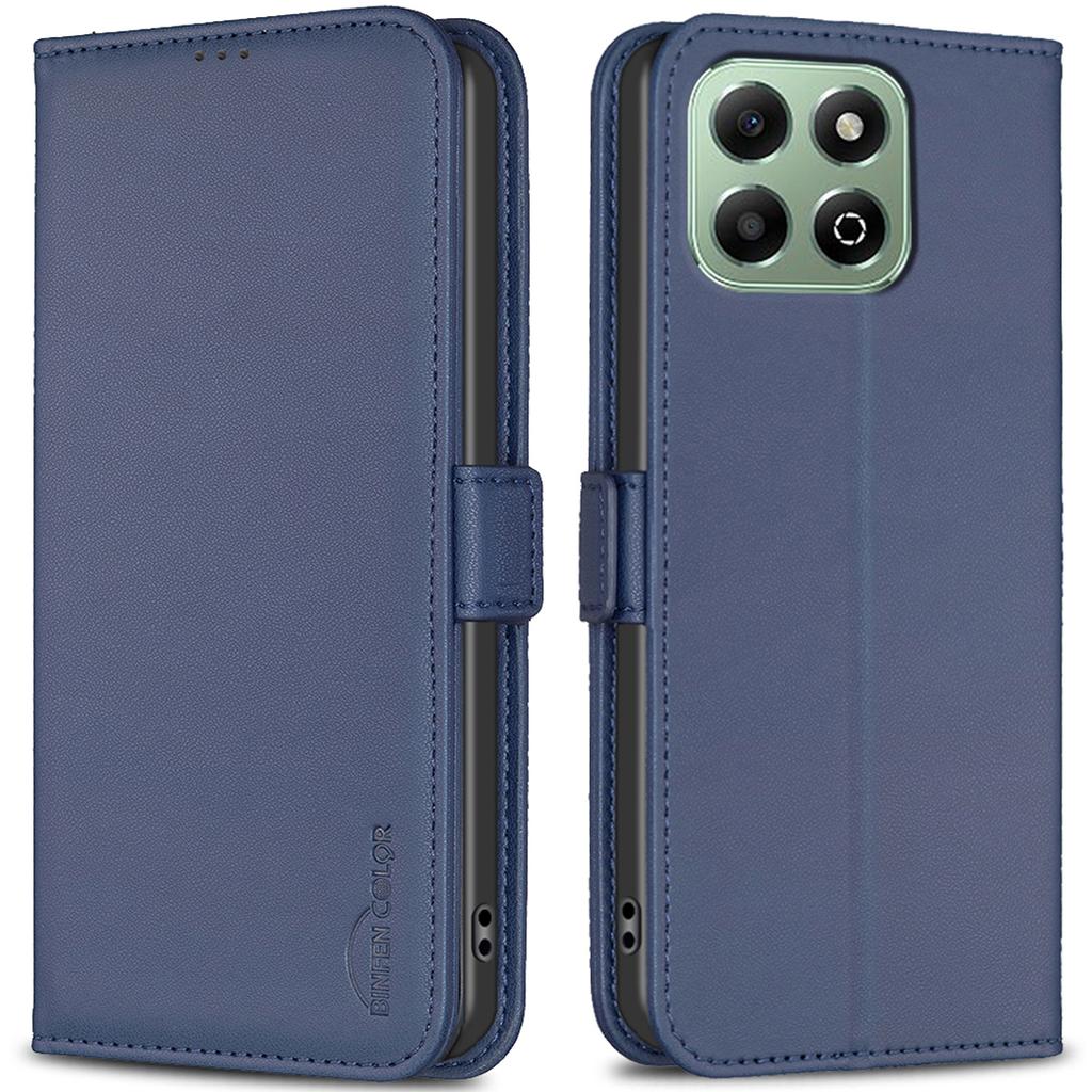BINFEN COLOR BF31 Für Honor X6b 4G Hülle Brieftasche Ständer Leder Handyhülle