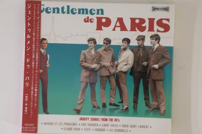CD VARIOUS - Gentlemen De Paris PPCD0007 POUSSIN Japan Obi Pop Gebraucht