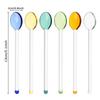 Espresso Transparent Stirring Tool Heat-Resistant Scoop Coffee Scoop Teaspoon Stirrer
