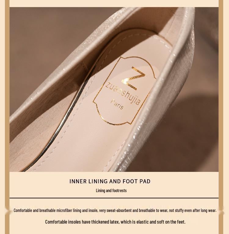 2025 Μεταξωτά Φλοράλ Στιλέτο Νυφικά Παπούτσια: Γόβες Γάμου με Μυτερή Μύτη για Νύφες