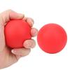 2 szt. Kulka do masażu z żelu krzemionkowego, piłka do jogi i fitnessu do łagodzenia bólu i stresu, terapia punktów spustowych, czerwona