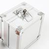 Stylish Aluminum Jewelry Case For Watch Storage With Sturdy Snap Lock And Velvety Interior Watch Organizers for Collector