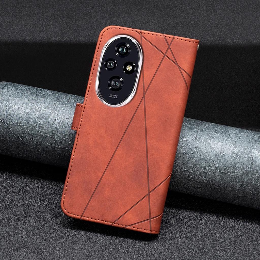 Luxus Mode Geldbörse Magnetverschluss Flip Lederhülle Für Honor 200 200 Pro 200 Lite 5G Magic 6 Magic 6 Pro Magic 6 Lite Hülle