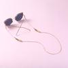 Women Fashion Gold Color Metal Leaf Nonslip Eyeglass Chain