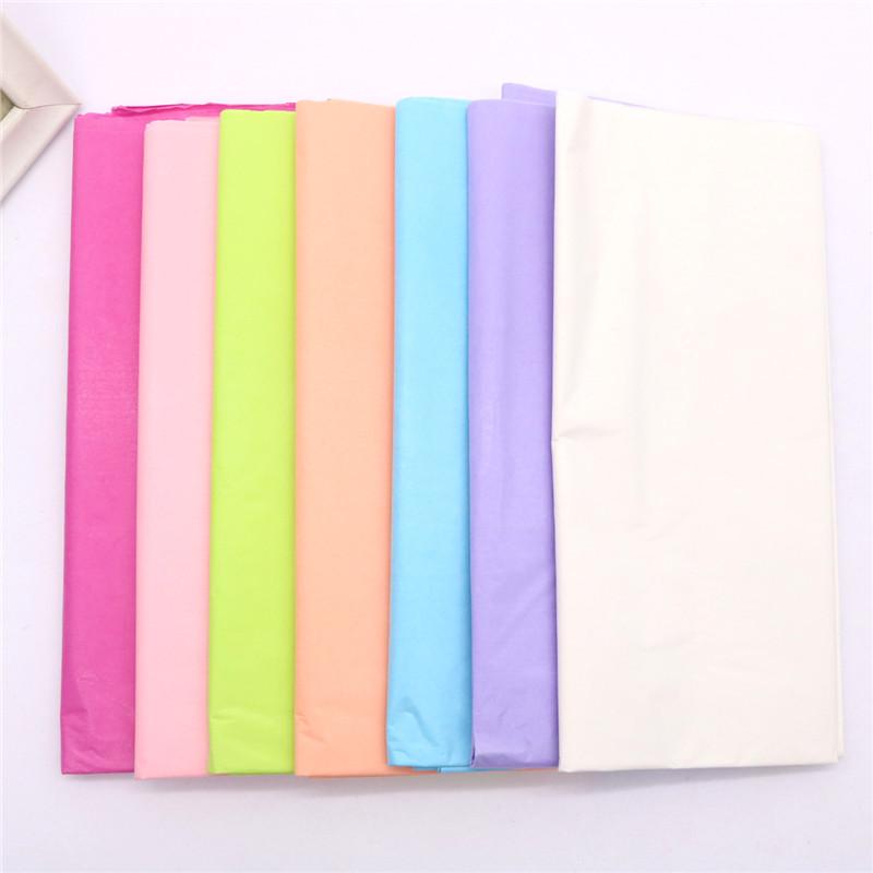 10-Sheet Pack of Colored Tissue Paper for Children's Origami and Crafts