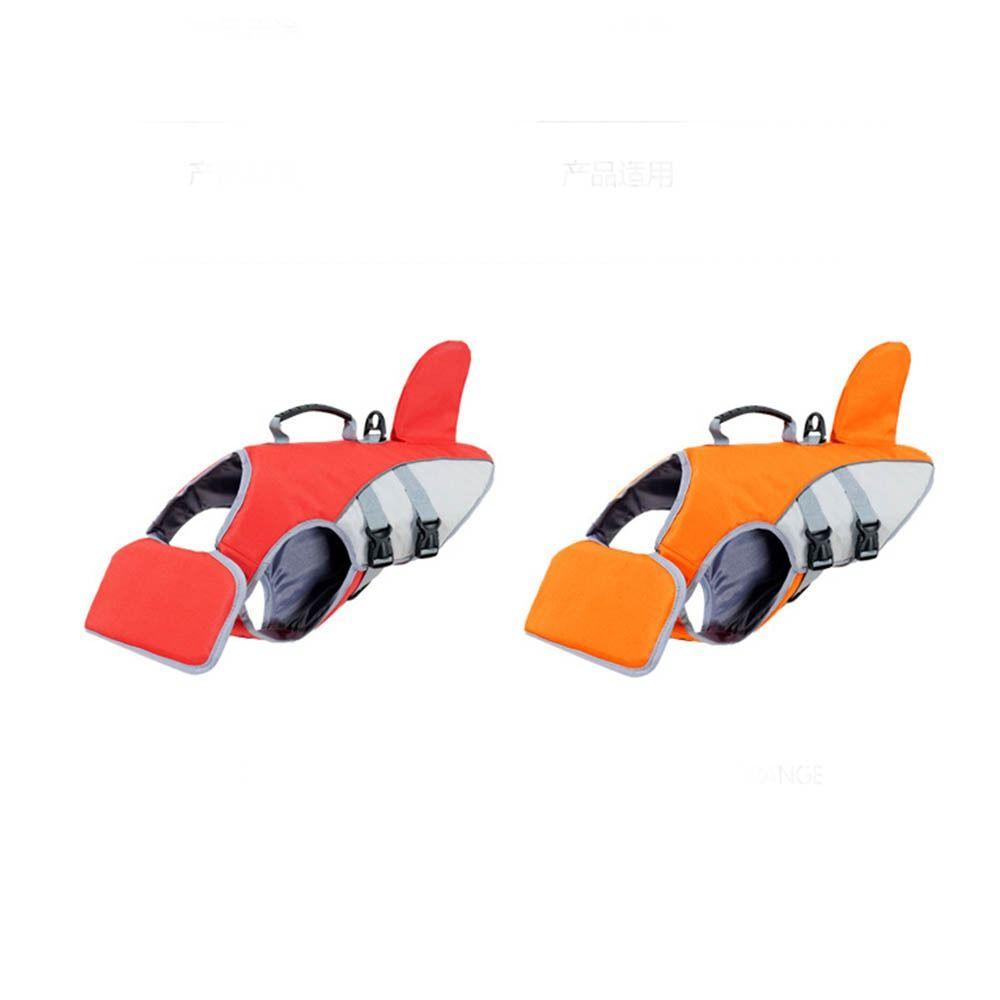 Safety Dog Life Jacket Back Traction Hook Pet Flotation Vest Dog Swimming Vest  Puppy Training