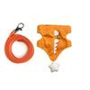 Adjustable Small Pet Harness Leash Cartoon Guinea Pig Safety Vest  For Mice Guinea Pig Kittens