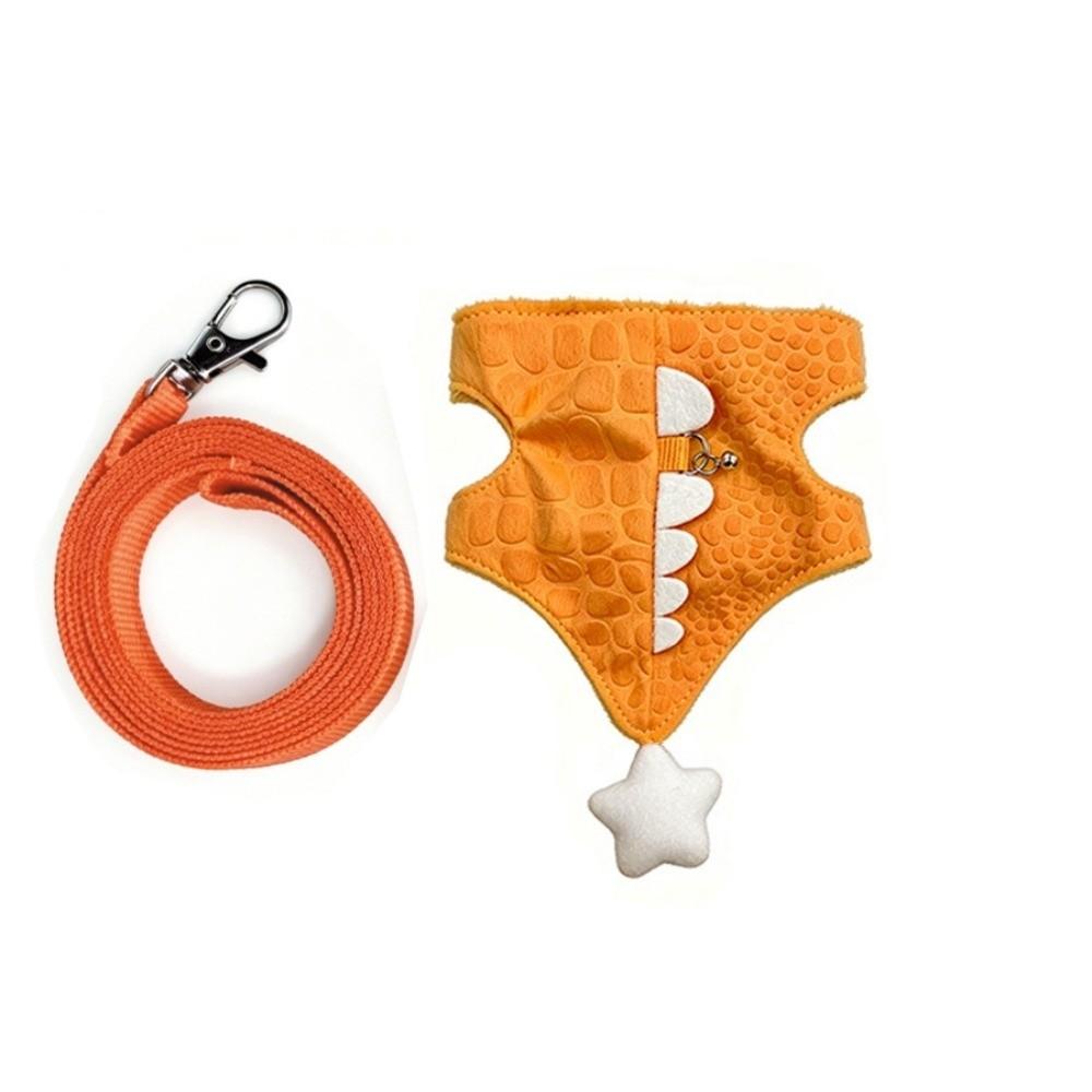 Adjustable Small Pet Harness Leash Cartoon Guinea Pig Safety Vest For Mice Guinea Pig Kittens