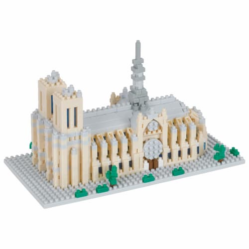 Nanoblok Kawada Nanoblok Katedrála Notre Dame NBH_205