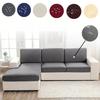 Waterproof Jacquard Sofa Seat Cushion Cover, Polar Fleece, Elastic, Removable, Couch Cover, Pets, Kids, Furniture Protector