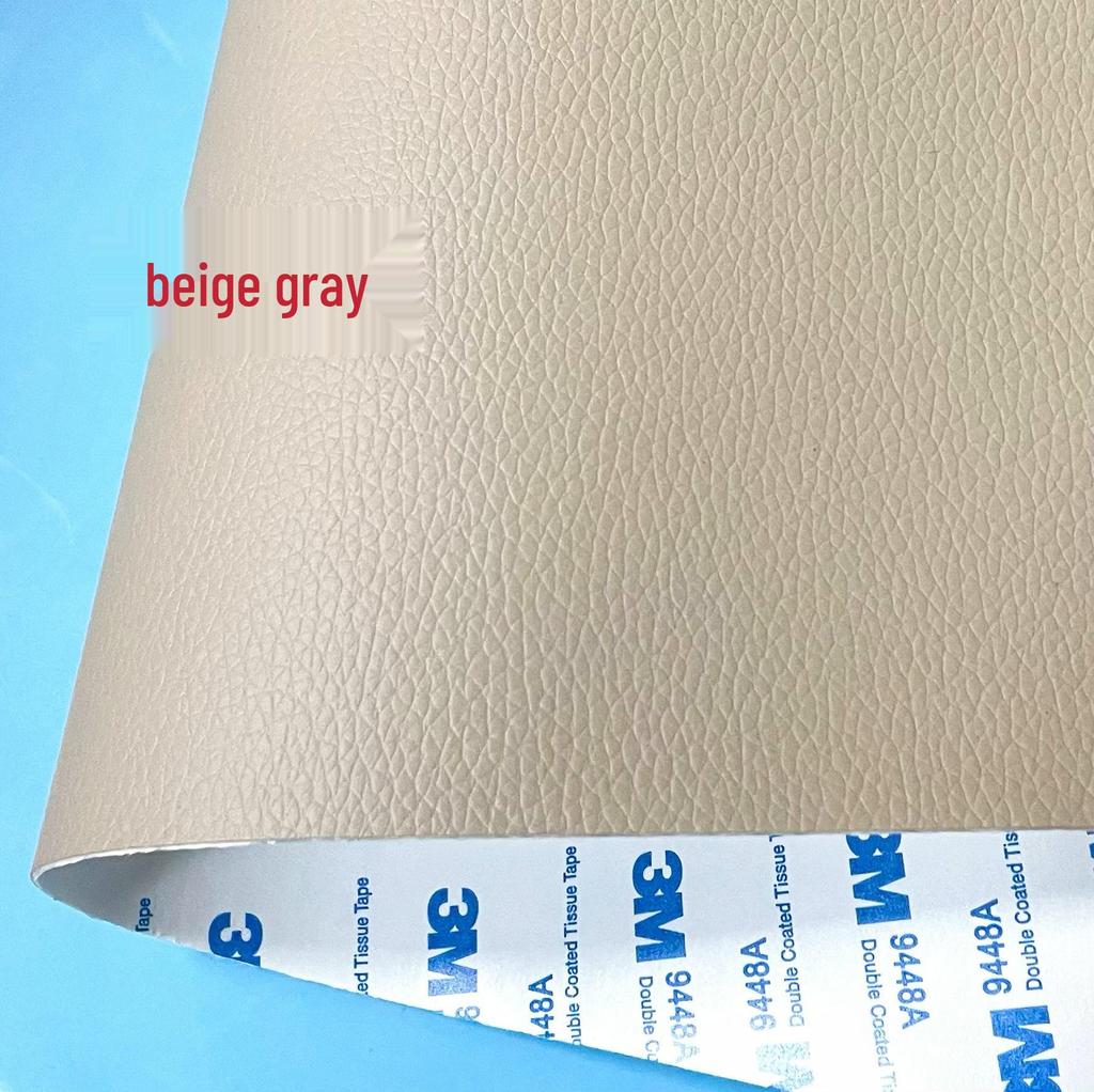 3M Selbstklebendes Reparaturpflaster aus Leder mit Litschi-Muster für Sofa & Auto-Innenraum