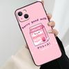 Kawaii Strawberry Milk Phone Case For iPhone 17 Pro Max 16 15 14 11 12 13 Pro Max mini 15 16 Plus 16e 17 Air Cover