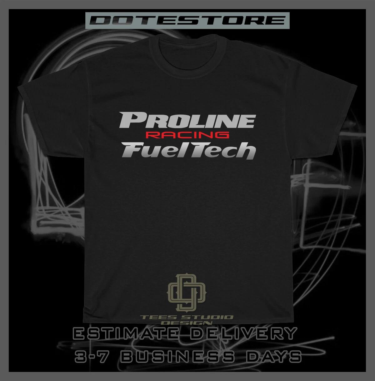 Новая футболка Pro Line Fuel Tech Логотип Racing Мужская футболка Американская футболка XXXXL