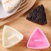 Stampo Triangolare per Riso Stampo per Sushi Stampo per Riso Onigiri Pressa per Palline di Riso Modellatore per Riso Antiaderente Liscio Per Ristorante Creazione Sushi