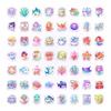10/30/50PCS Cartoon Marine Life Sticky PVC Sticker DIY Laptop Luggage Skateboard Colored Decoration Scrapbooking for Kids