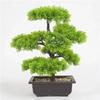 Simulated Pine Needles Cliff Cypress Artificial Plants Bonsai Home Decoration Green Plants Bonsai Creative Hotel Garden Decor