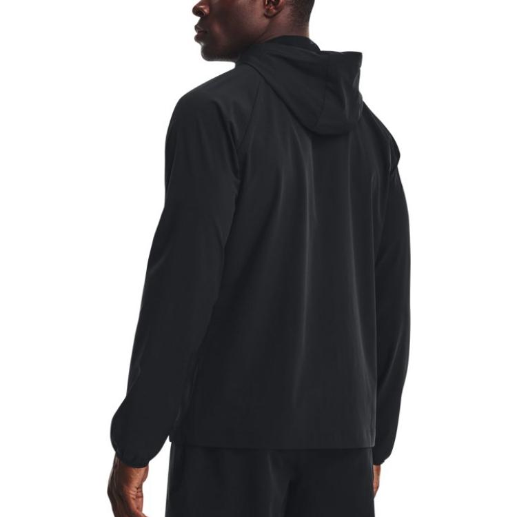 Under Armour UA Jackets Men's Black Hooded Moderate Other 1377171-001