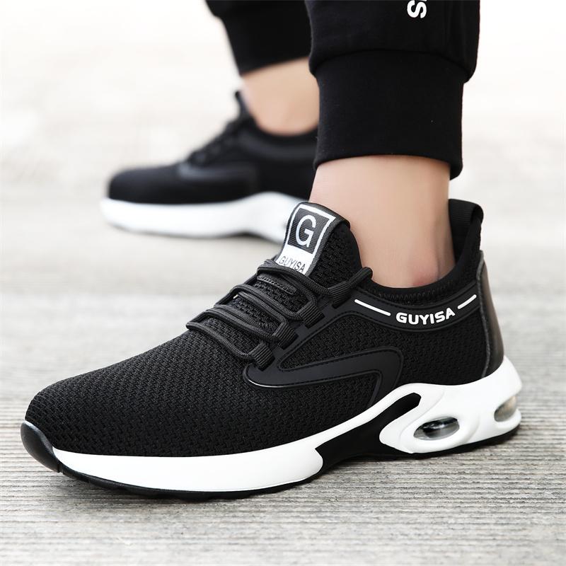 Sommer Männer Frauen Arbeitsschuhe Stahlkappe Sicherheitsstiefel Europäischen Standard Anti-smash Anti-punktion Sport Sicherheitsschuhe