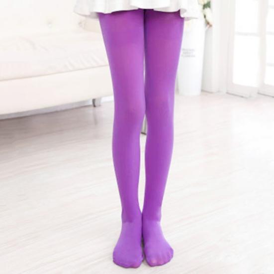 Kids Girls Candy Color Tights Pantyhose Ballet Dance Leggings Hosiery Stockings