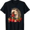 Erdbeer Herzschlag Obstliebhaber Fruitarier Erdbeeren Bauernhof T-Shirt