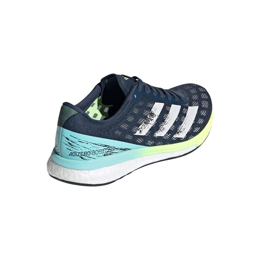 Running Shoes Adizero Boston 9 Crew Aqua Cm [Adidas] Women's Navy/Crystal White/Clear (H68743) 22.5