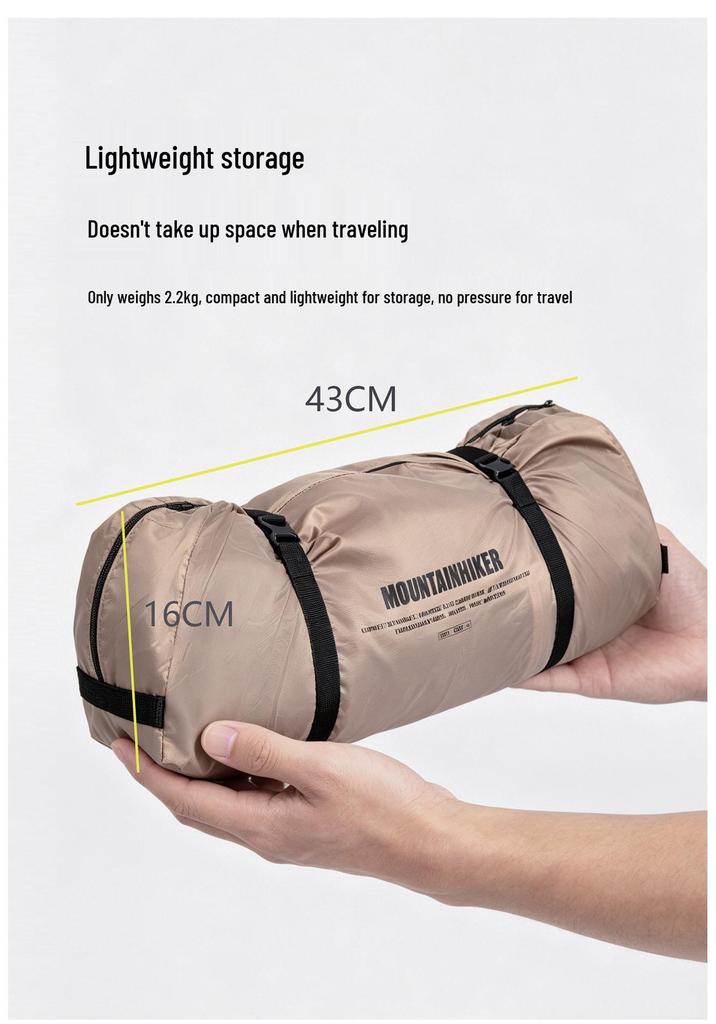 Mountain Guest Military Cot Tent: Lightweight, Waterproof, Single-Person Outdoor Camping Tent