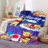 DIY Personalized Name Blanket, Pooh Bear Theme, Soft and Comfortable, Suitable for All Seasons, A Special Gift.