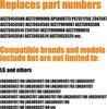 2 PC/Set Stove Knobs Replacements for Lg Gas Range/Oven LRG3036ST LRG3095ST AEZ72909008 AEZ73453509