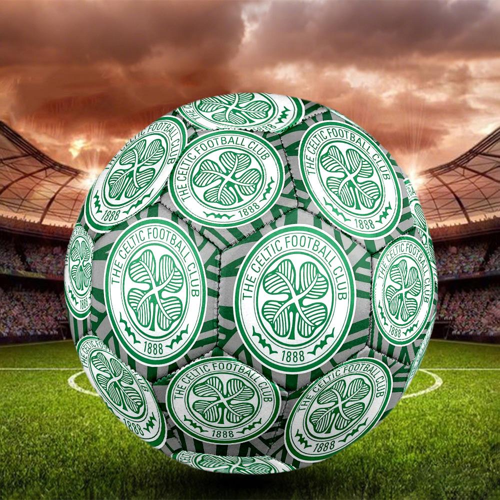 Celtic FC  clubIndoor Soccer Ball Colorful All Ages Machine Stitched PVC Competition Ready Durable High-Bounce