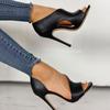 Online Scarpe estive da donna con tacco alto, nuove dimensioni a stiletto, sandali