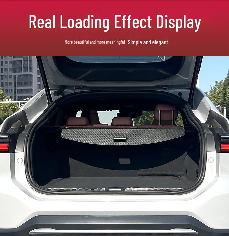 Isuzu MU-X (15-25 Models) Trunk Cargo Cover Privacy Divider