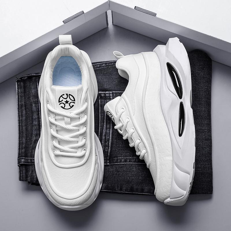 Fashion Men's Fashionable Thick Soled Skateboarding Shoes Trendy Comfortable Man Suitable Chunky Sneakers Designer Flat Platform Shoes