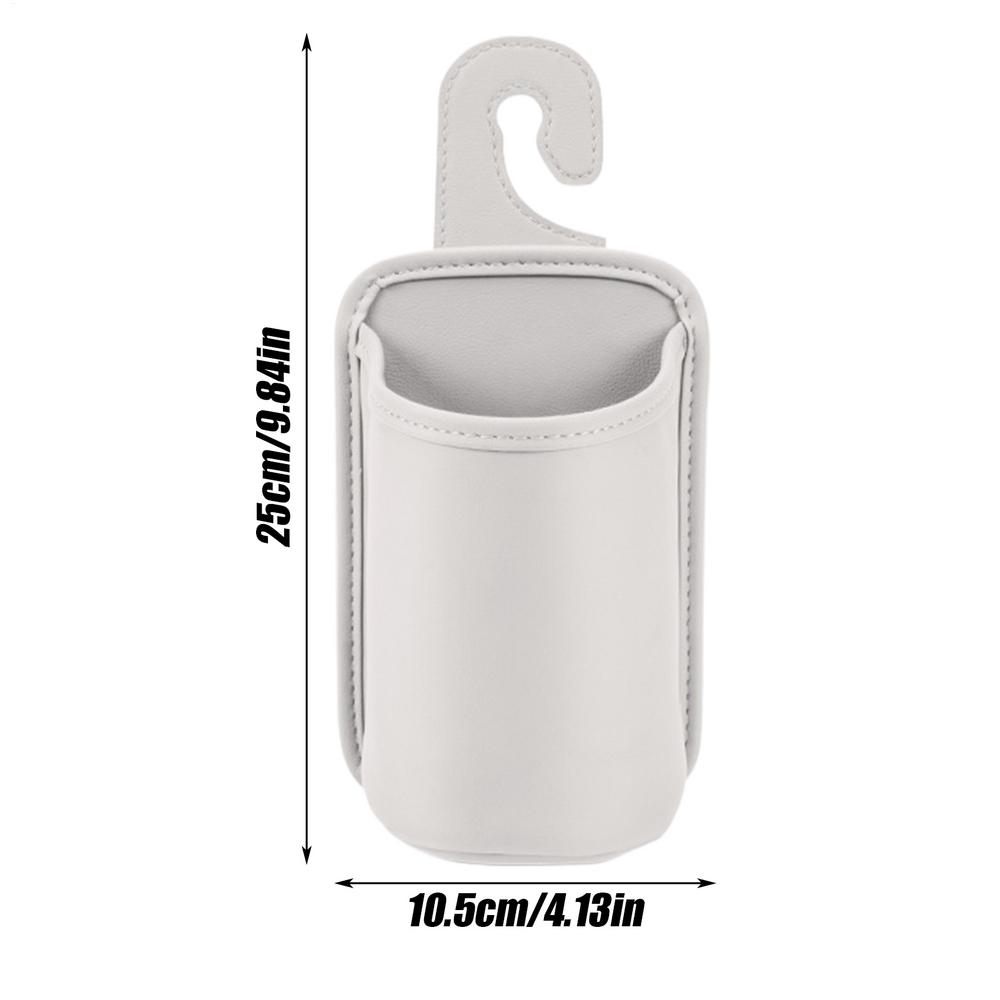 

Cup Holder for Truck Backseat Drink Holder for Car Door Vehicle Accessories Storage Organizer Mug Rack Phone Hanger білий