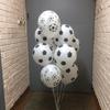 15 bucăți 12 inch baloane fotbal fotbal heliu latex balon negru verde băiat petrecere aniversare decorațiuni sport întâlnire decorațiuni