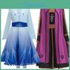 Frumos Costum Rochie Frozen 2 Elsa Regina Zăpezii Anna Copii Material Respirabil Pentru Fete