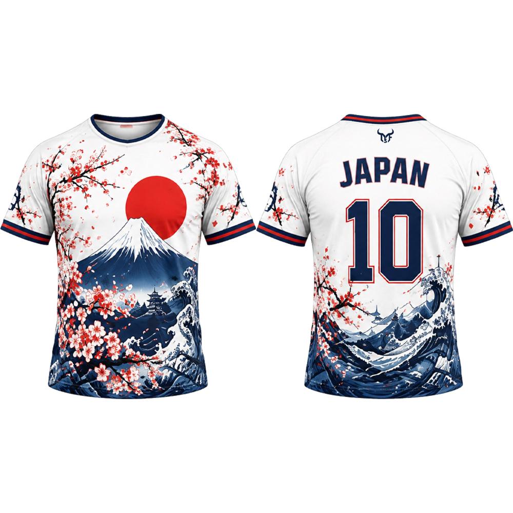 Japanese-style Printed Football Jersey Quick-drying Tee 3D Printed Children's T-shirt Y2k Clothes Women's T-Shirts