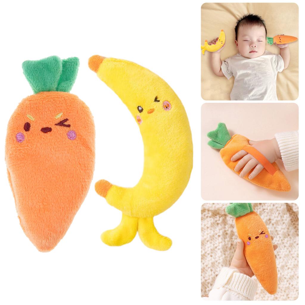 Comfortable Baby Calming Aid Enhances Sleep Quality Stress Pressure Relief Hand Grip Sensory Development Doll