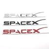 SpaceX Letters Sticker for Tesla Model 3 X Y S Tail Letter Label Emblem Car Accessories Stickers Logo Emblems Zinc Alloy SPACEX