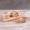 Beechwood Kids' Pretend Play Cooking Set - Wooden Kitchen & Tableware Educational Toys