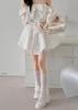 Y2K Lolita Ballet-Style Arm & Leg Warmers with Lace Calf Socks for Women