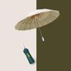 Retro 16-Bone Automatic Sun & Rain Parasol: Cooling, Anti-UV, Folding, Dual-Use Umbrella for Women