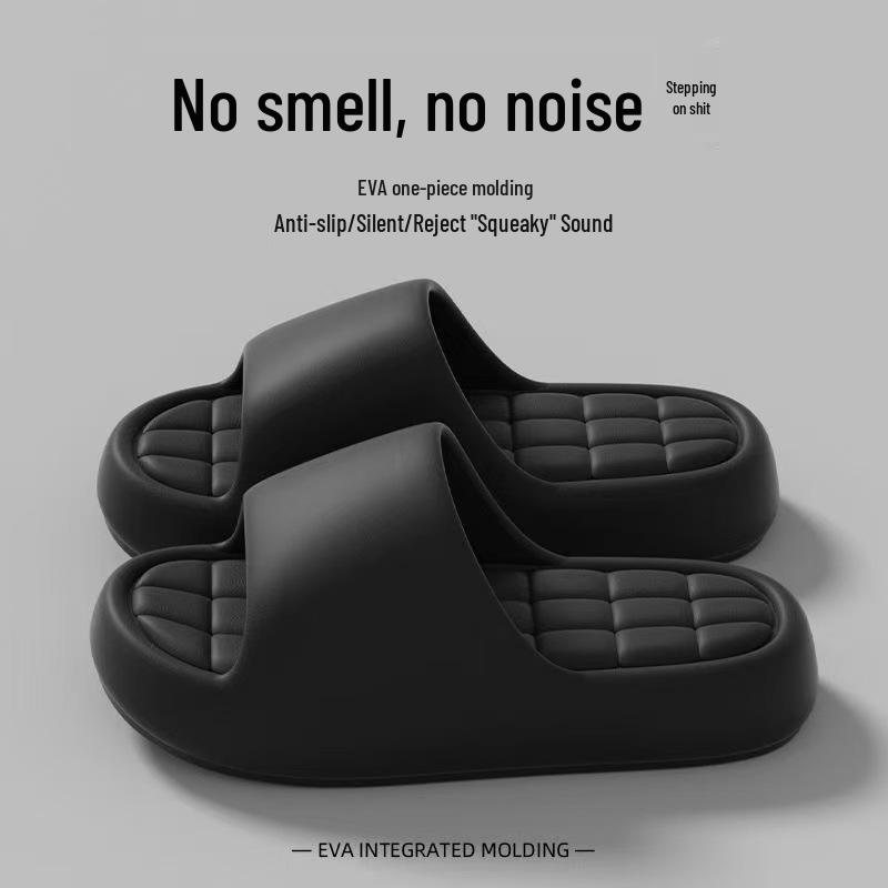 Summer Cool Thick Sole Non-Slip Slippers for Men and Women - Soft, Indoor/Outdoor, Fashionable, Deodorant.