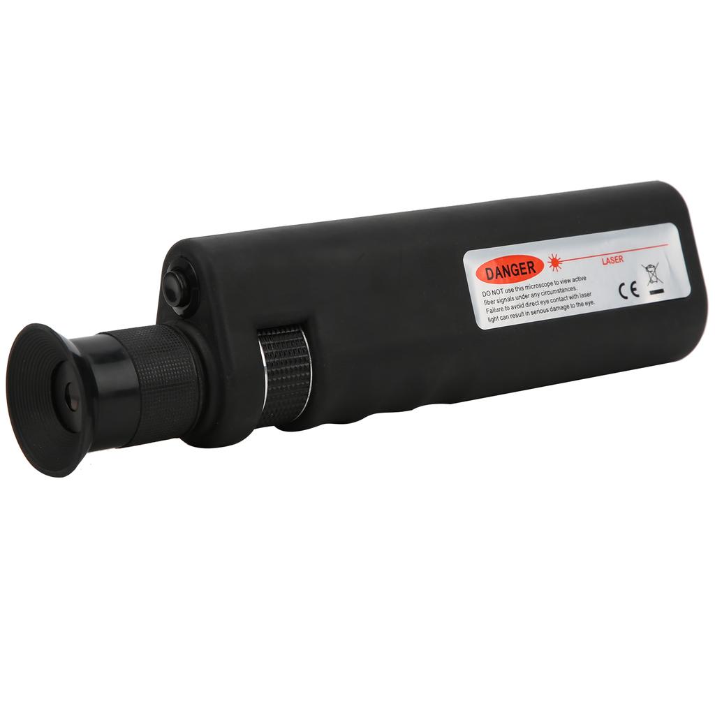 Handheld Fiber Optical Microscope End Face Detector Magnifying Glass Diagnostic Tools400X Adaptor 2.5mm