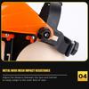 Safety Helmets With Full Face Mesh Protective Mask For Outdoor Grass Trimming Tasks Brush Cutter Use Landscaping Safety