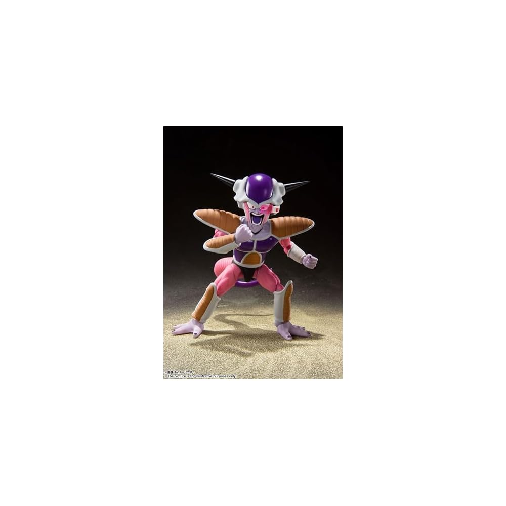 TAMASHII NATIONS S.H. Figuarts Dragon Ball Z Frieza First Form Action Figure 110mm PVC ABS Painted Movable Figure