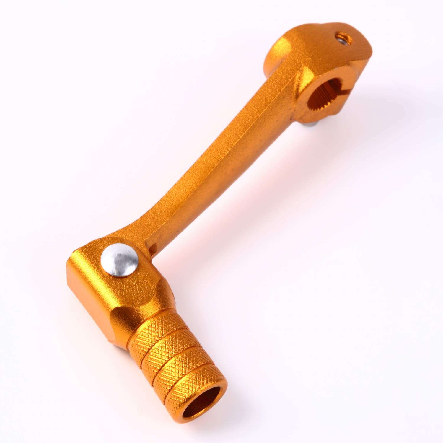

[D s Strano] Shift Pedal, Change Pedal, Shift Lever, Motorcycle, Universal Use, Foldable, Custom Dress Up (Gold) золотой