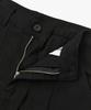 COFWI Jonos Multi-Tuck Wide Pants Black