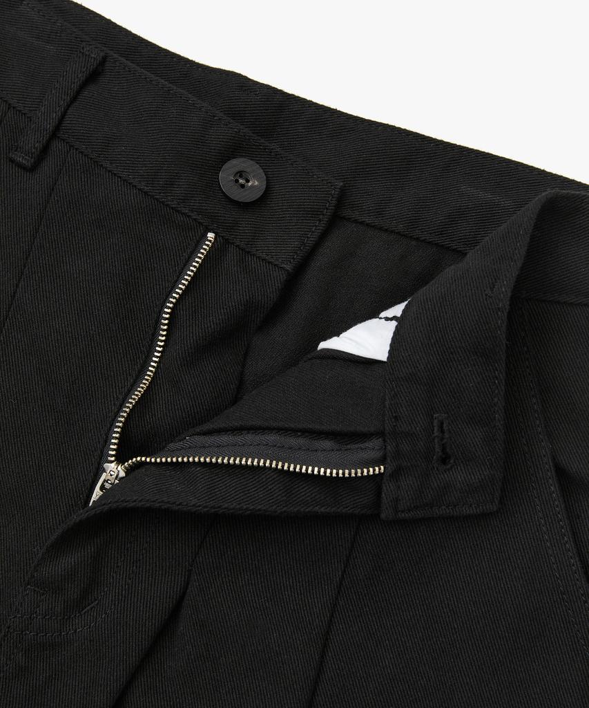 COFWI Jonos Multi-Tuck Wide Pants Black