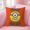 Personalized Pillow Cover Kids Bedroom Wild Party Decor Pillowcase Kid Birthday Shower Gift Cute Banana Cartoon-M-Miniones