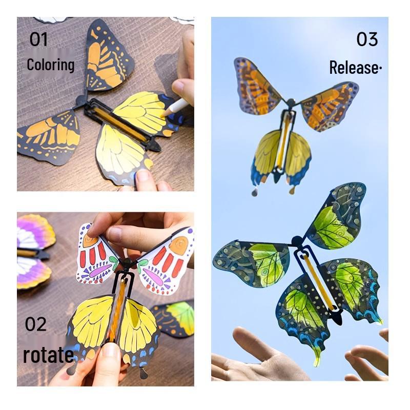 DIY Butterfly Art Kit for 6-Year-Olds - Creative Handmade Craft Pack for Girls